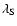 $\lambda_{\rm S}$