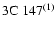 $\rm 3C~147^{(1)}$