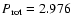 $P_{\rm rot} = 2.976$