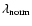 $\lambda_{\rm norm}$