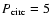 $P_{\rm circ}=5$