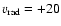 $v_{\rm rad}=+20$