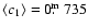 $\langle c_1 \rangle=0\hbox{$.\!\!^{\rm m}$ }735$