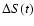 $\Delta S(t)$