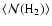 $\langle{\cal N}{\rm (H_2)}\rangle$