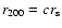 $r_{200}= cr_{\rm s}$