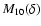 $M_{10}(\delta)$