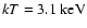 $kT = 3.1~\rm keV$