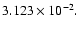 $3.123\times10^{-2}.$