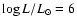 $\log L/L_{\odot}= 6$