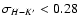 $\sigma_{H-K^\prime} < 0.28$