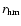 $r_{\rm hm}$