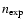 ${n_{\exp}}$