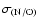 $\sigma_{({\rm N/O})}$