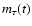 $m_\tau(t)$