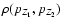 $\rho(p_{Z_1},p_{Z_2})$