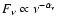 $F_\nu\propto\nu^{-\alpha_\nu}$