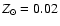 $Z_{\odot}=0.02$