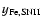 $y_{\rm Fe,SNII }$