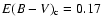 $E(B-V)_{\rm c}=0.17$