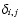 $\delta_{i,j}$