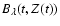 $B_{\lambda}(t,Z(t))$