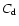 $C_{\rm d}$