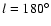 $l=180^{\circ }$
