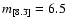$m_{\rm [8.3]}=6.5$