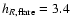 $h_{R,{\rm flare}}=3.4$
