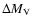$\Delta M_{\rm V}$