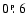 $0~\hbox{$.\!\!^{\scriptscriptstyle\rm p}$ }6$