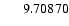 $\ensuremath{\phantom{000}} 9.70870$