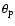 $\theta _{\rm p}$
