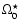 $ \Omega^{\star}_{0} $