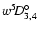 $w^5\!D^\circ_{3, 4}$