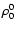$\rho^0_0$