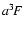 $a^3\!F$