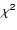 ${\sf\chi ^2}$