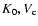 $K_0,
V_{\rm c} $