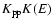 $K_{\rm pp}K(E)$