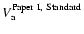 $V_{\rm a}^{\rm Paper~I,~Standard}$