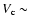 $V_{\rm c} \sim$