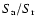 $S_{\rm a}/S_{\rm r}$