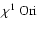 $\chi^1~{\rm Ori}$