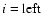 $i=\rm left$
