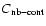 $C_{{\rm nb-cont}}$