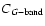 $C_{G{\rm -band}}$