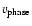 $v_{{\rm phase}}$