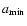 $a_{\rm min}$
